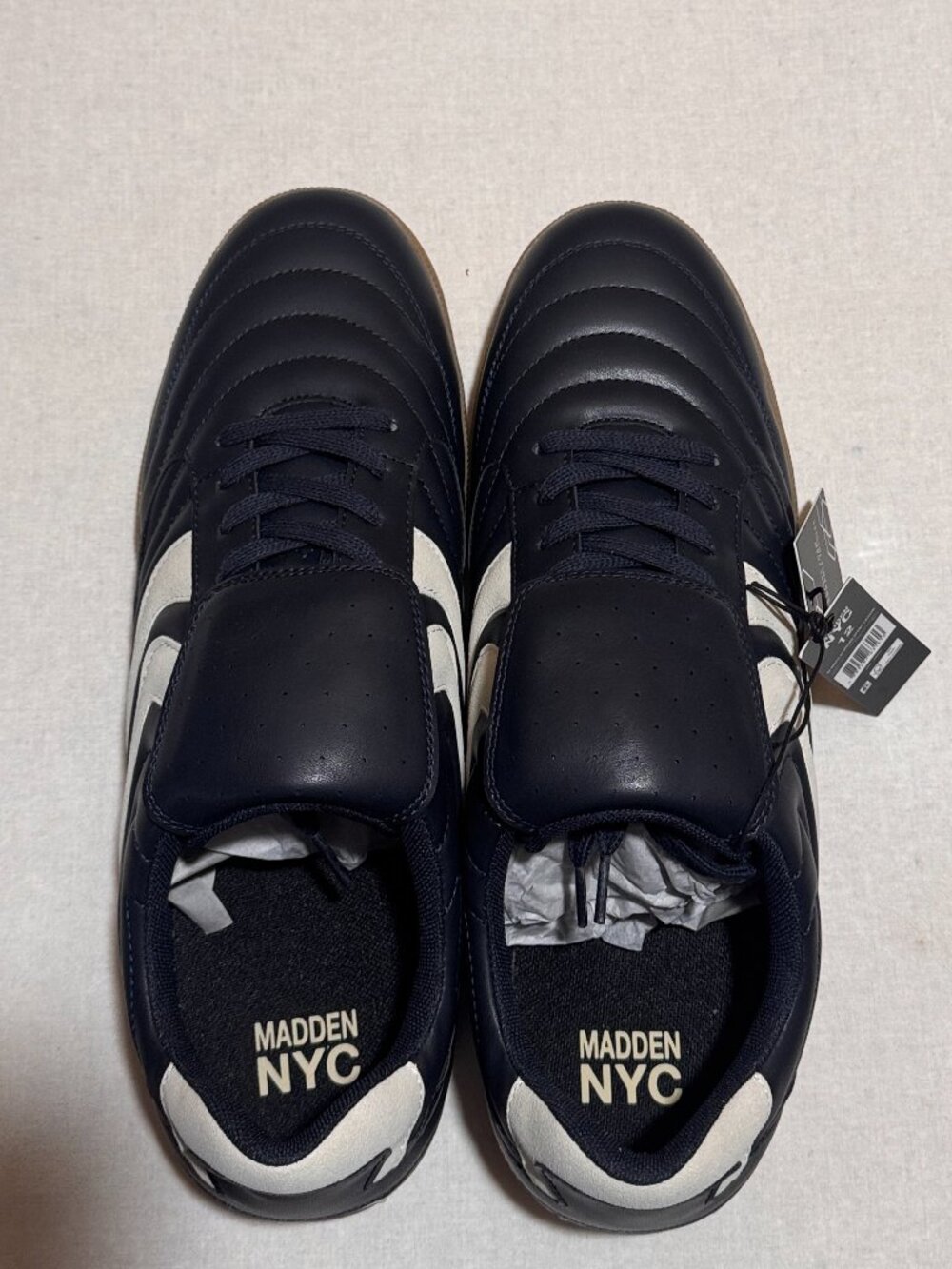 Madden NYC Mens M-Muirr Sport Casual Sneakers Size 10 12 Navy Blue NWT